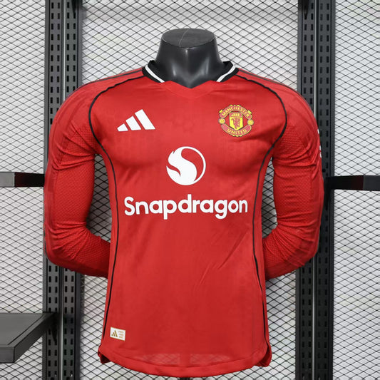 Manchester United 25/26-Home Long Sleeve